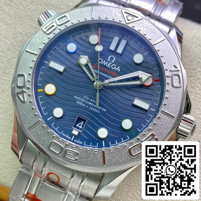 Omega Seamaster Diver 300M 522.30.42.20.03.001 1:1 Best Edition OR Factory Blue Dial