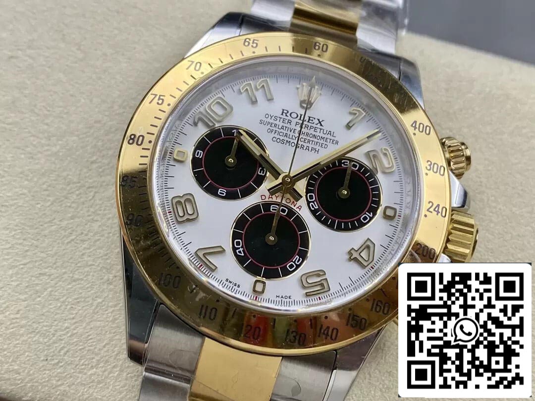 Rolex Cosmograph Daytona M116523 1:1 Best Edition Clean Factory Yellow Gold