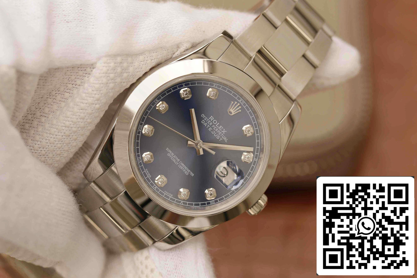 Rolex Datejust M126300 1:1 Meilleure édition EW Factory Cadran bleu