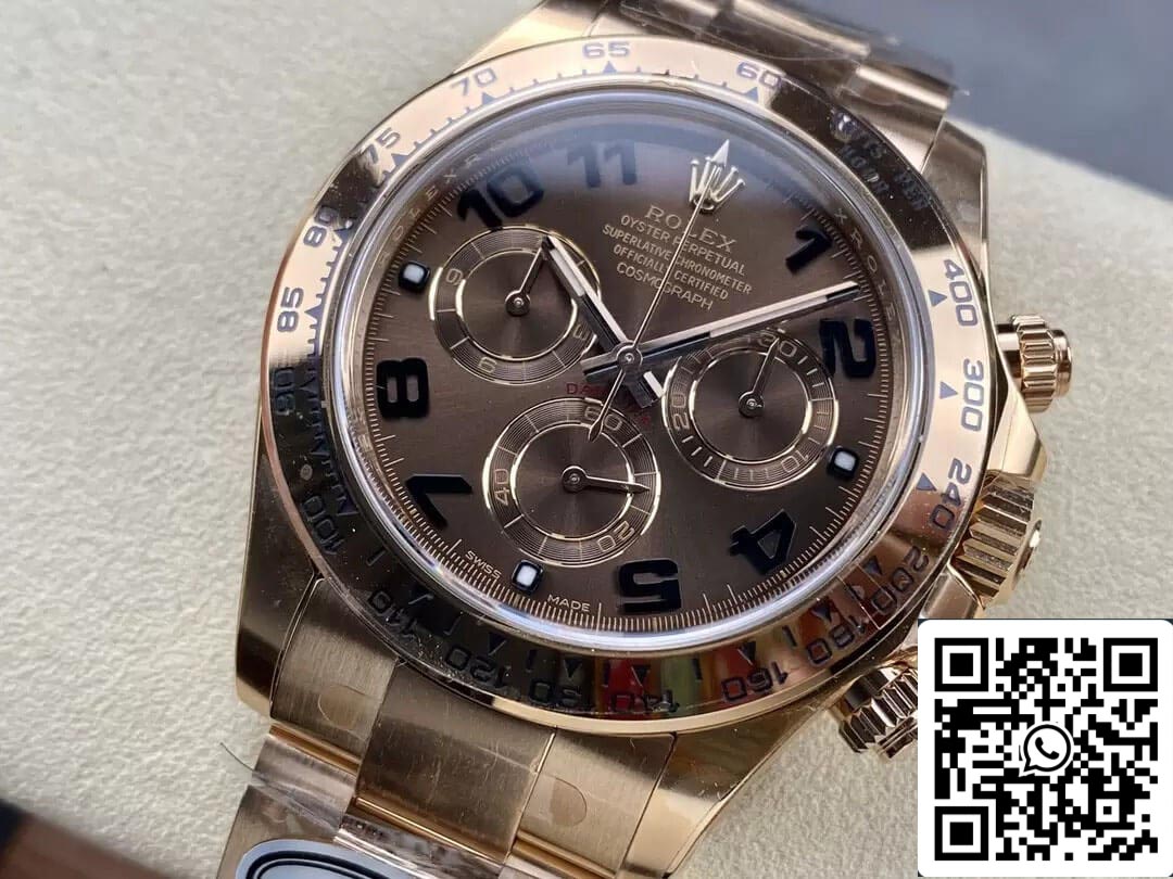 Rolex Cosmograph Daytona M116505-0011 1:1 Best Edition Clean Factory Rose Gold