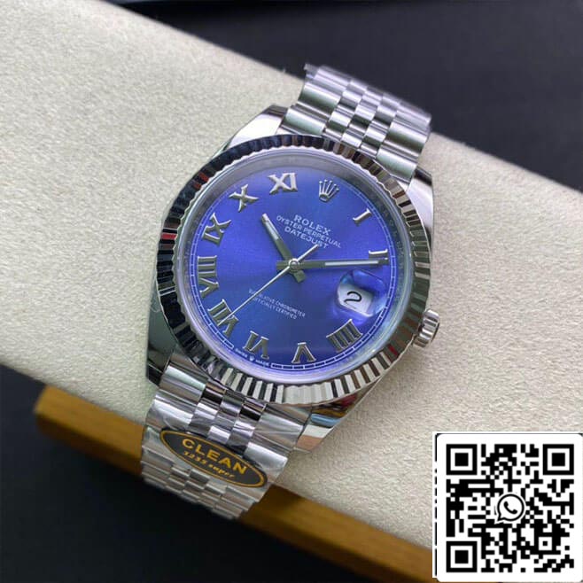 Rolex Datejust M126334-0026 1:1 Best Edition Clean Factory Blaues Zifferblatt