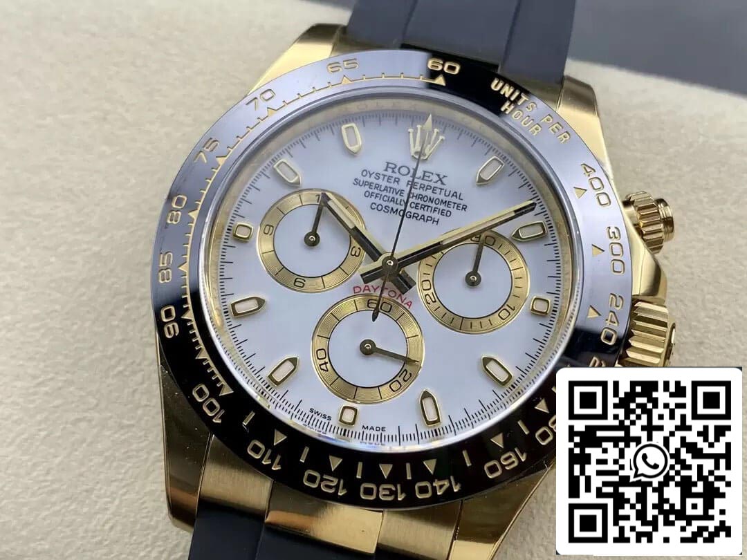 Rolex Cosmograph Daytona M116518LN-0041 1:1 Best Edition Clean Factory Weißes Zifferblatt