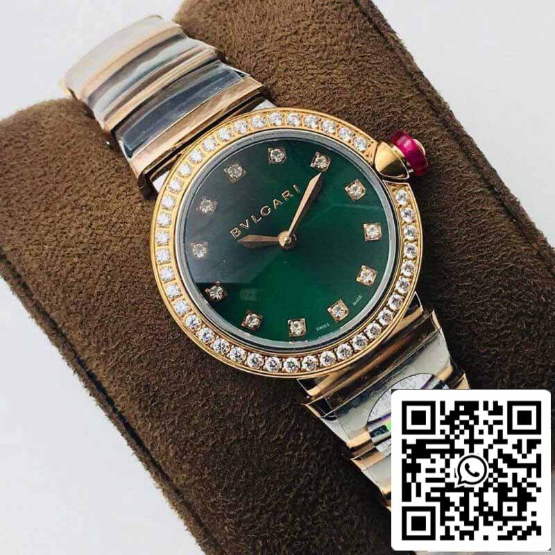 Bvlgari LVCEA 1:1 Best Edition BV Factory Diamond-set Green Dial