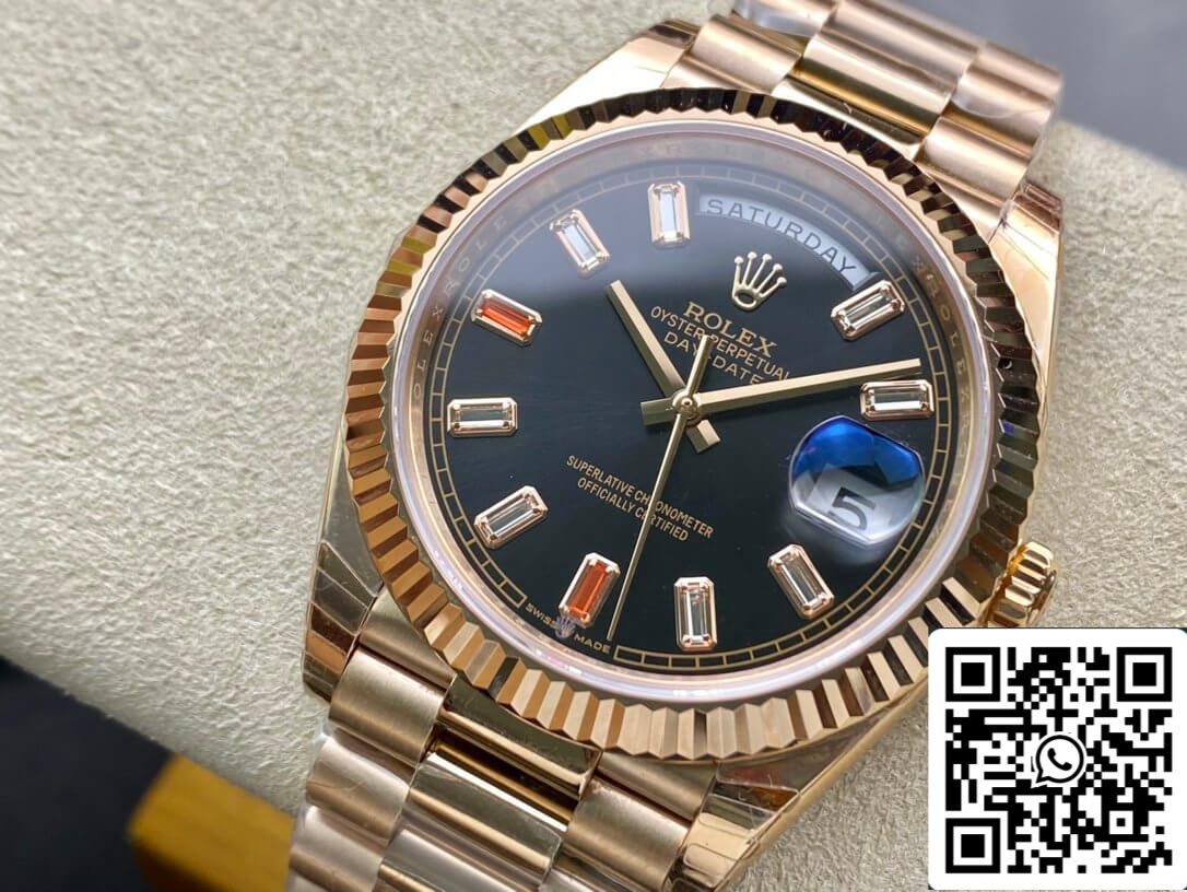 Rolex Day Date 40MM 1:1 Best Edition EW Factory Rose Gold