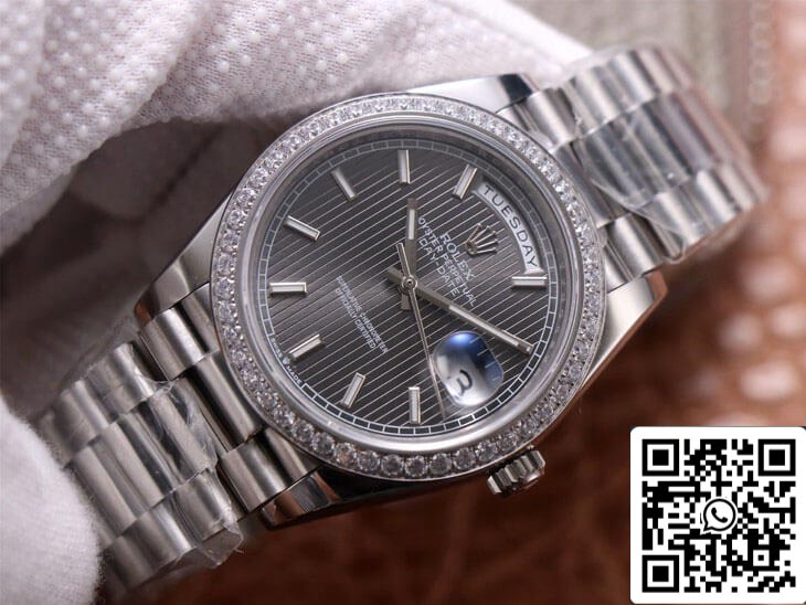 Rolex Day Date M228349RBR-0008 1:1 Best Edition EW Factory Grey Dial