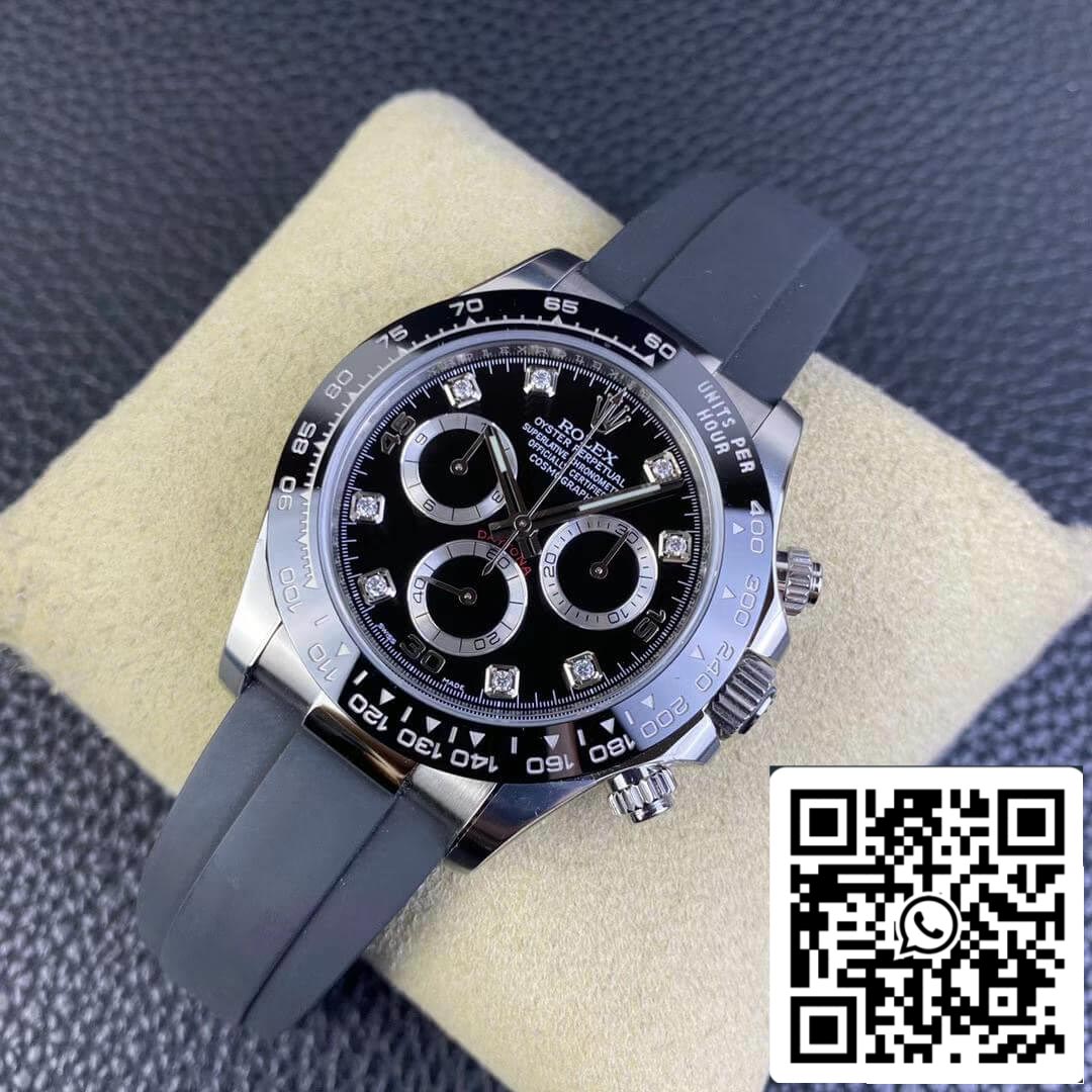 Rolex Cosmograph Daytona M116519LN-0025 1:1 Meilleure édition Clean Factory Cadran noir