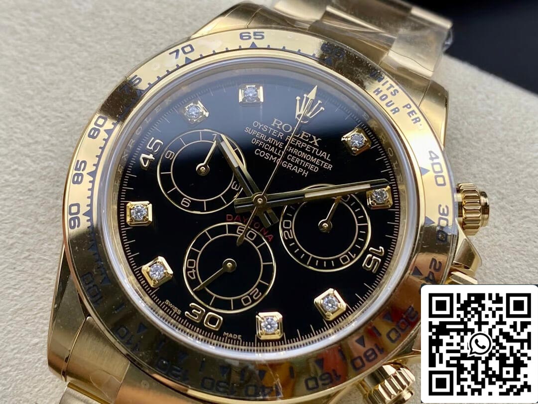 Rolex Cosmograph Daytona M116508-0008 1:1 Best Edition Clean Factory Yellow Gold