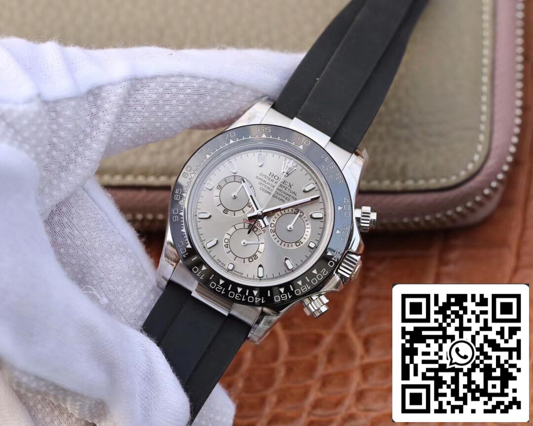 Rolex Daytona Cosmograph M116519ln 1:1 Meilleure édition JH Factory en acier inoxydable