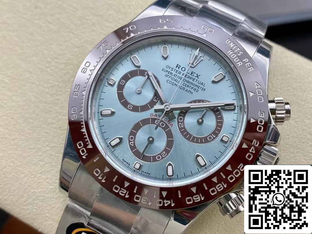 Rolex Daytona M116506-0001 1:1 Meilleure édition BT Factory Cadran bleu clair