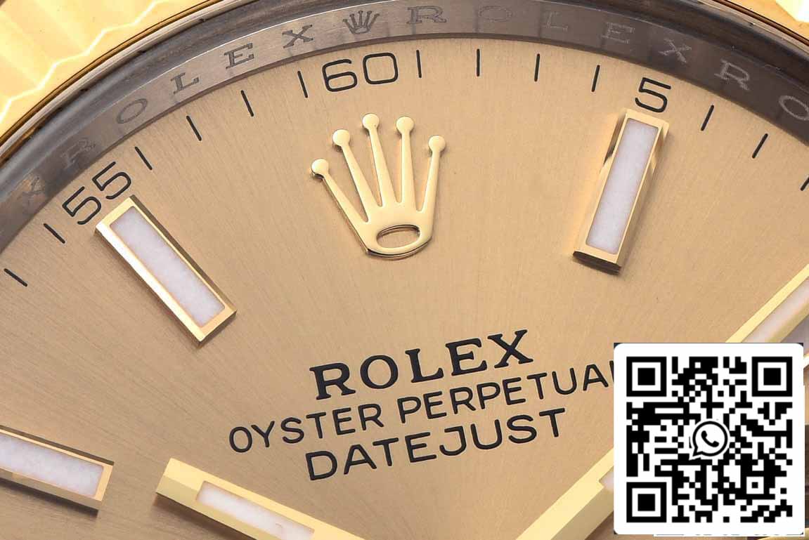 Rolex Datejust 41MM M126333-0009 1:1 Best Edition Clean Factory Gold Dial