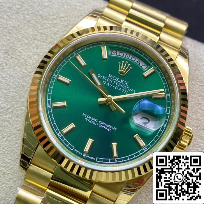 Rolex Day Date 118238 1:1 Best Edition EW Factory Yellow Gold