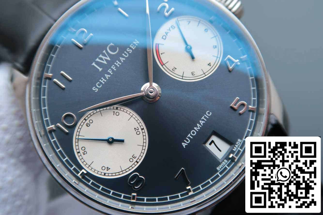 IWC Portugieser IW500112 1:1 Best Edition ZF Factory V5 Dark Blue Dial