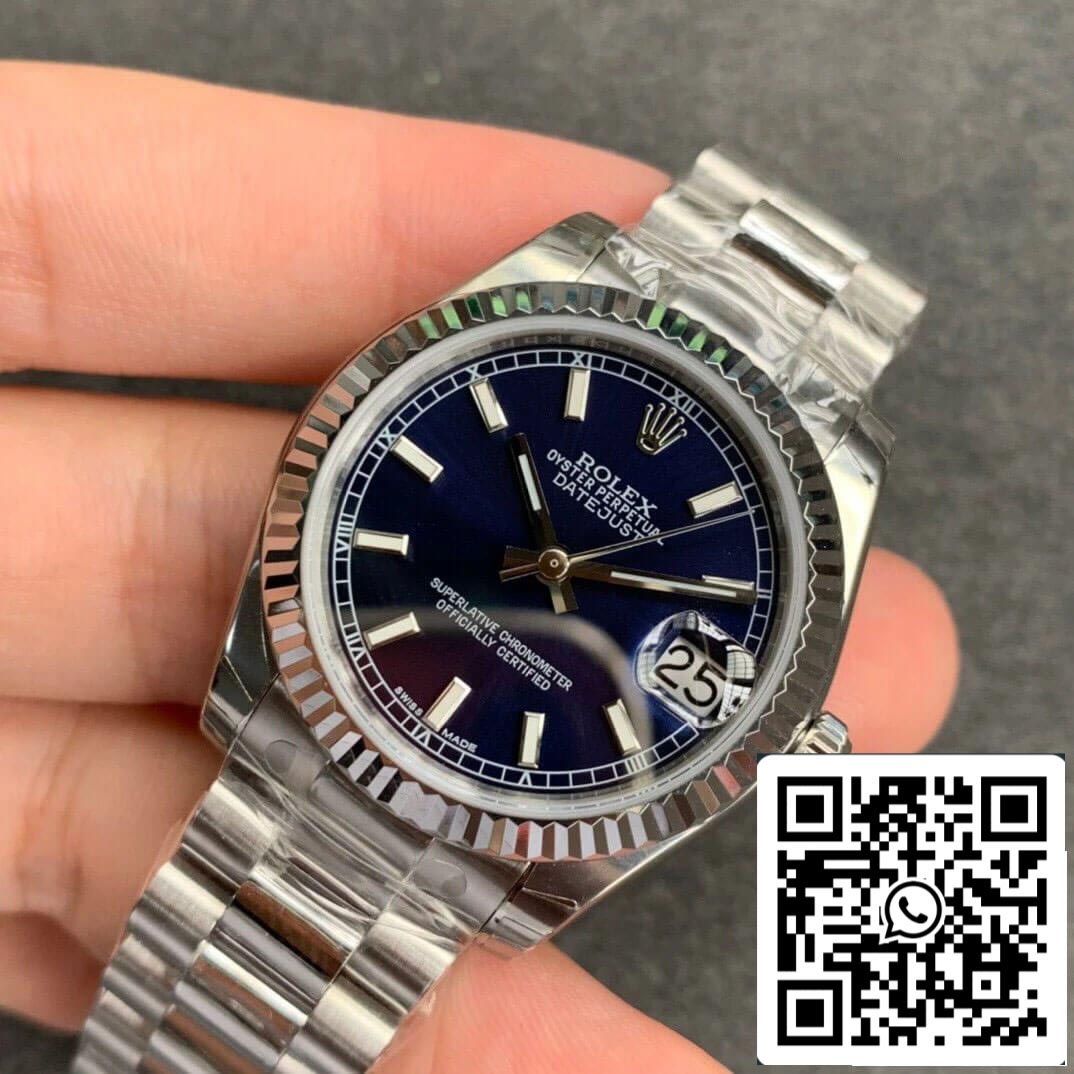 Rolex Datejust M178274-0038 1:1 Best Edition GS Factory Blue Dial