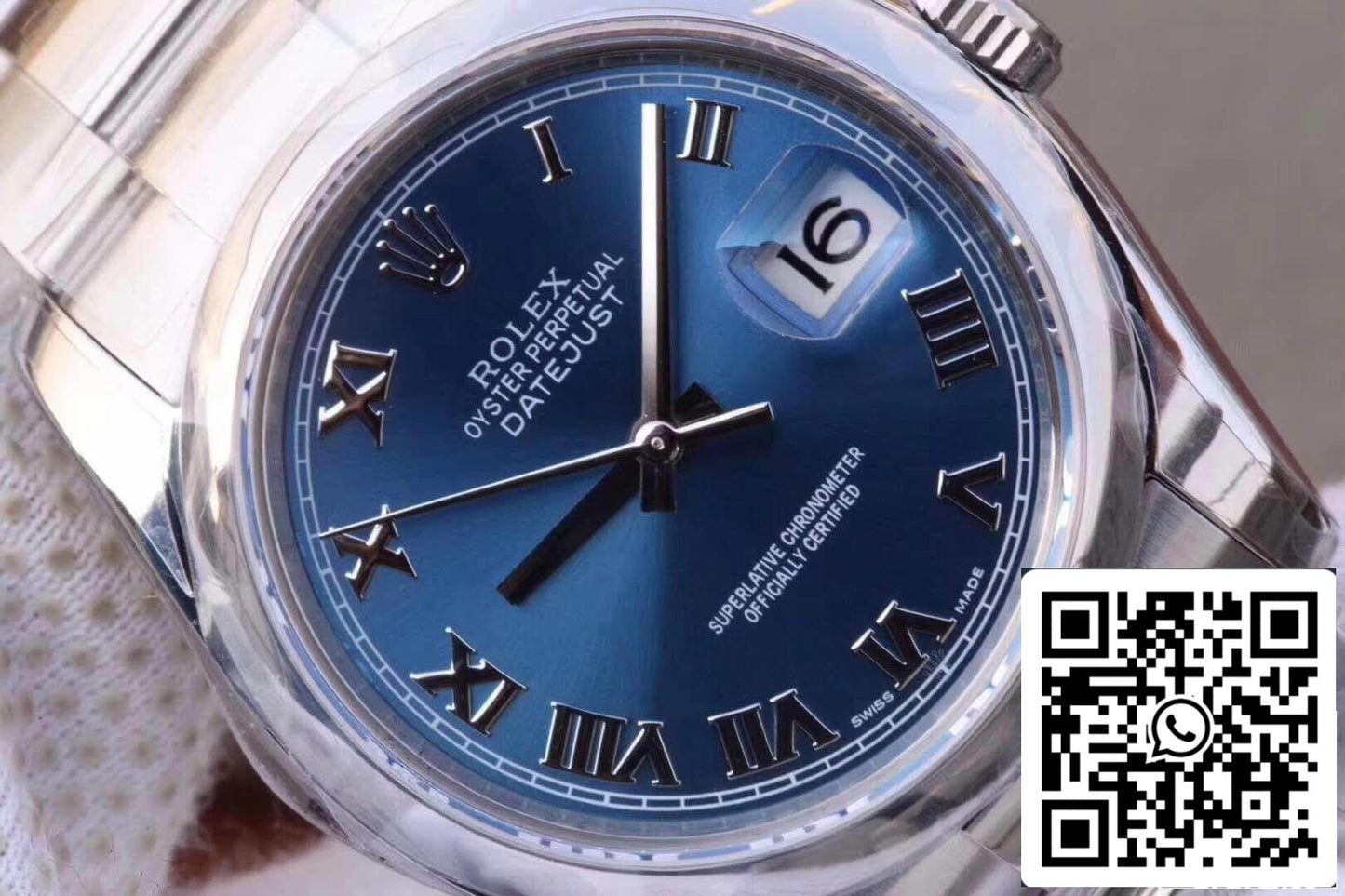 Rolex Datejust 36 mm 116234-0141 Montres mécaniques d'usine AR 1: 1 Meilleure édition suisse ETA3135