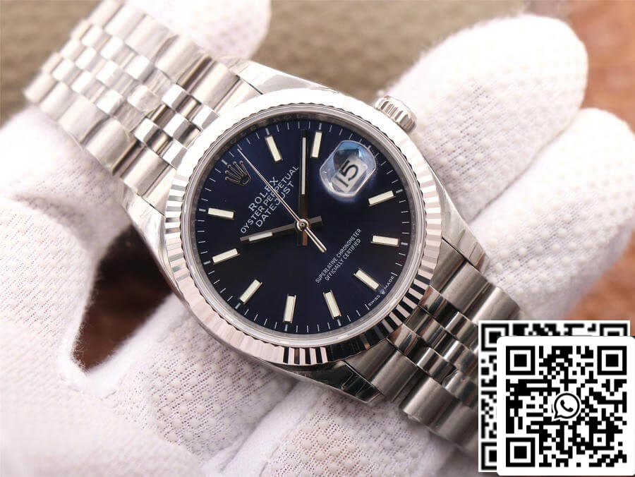 Rolex Datejust M126234-0017 1:1 Best Edition EW Factory Blue Dial