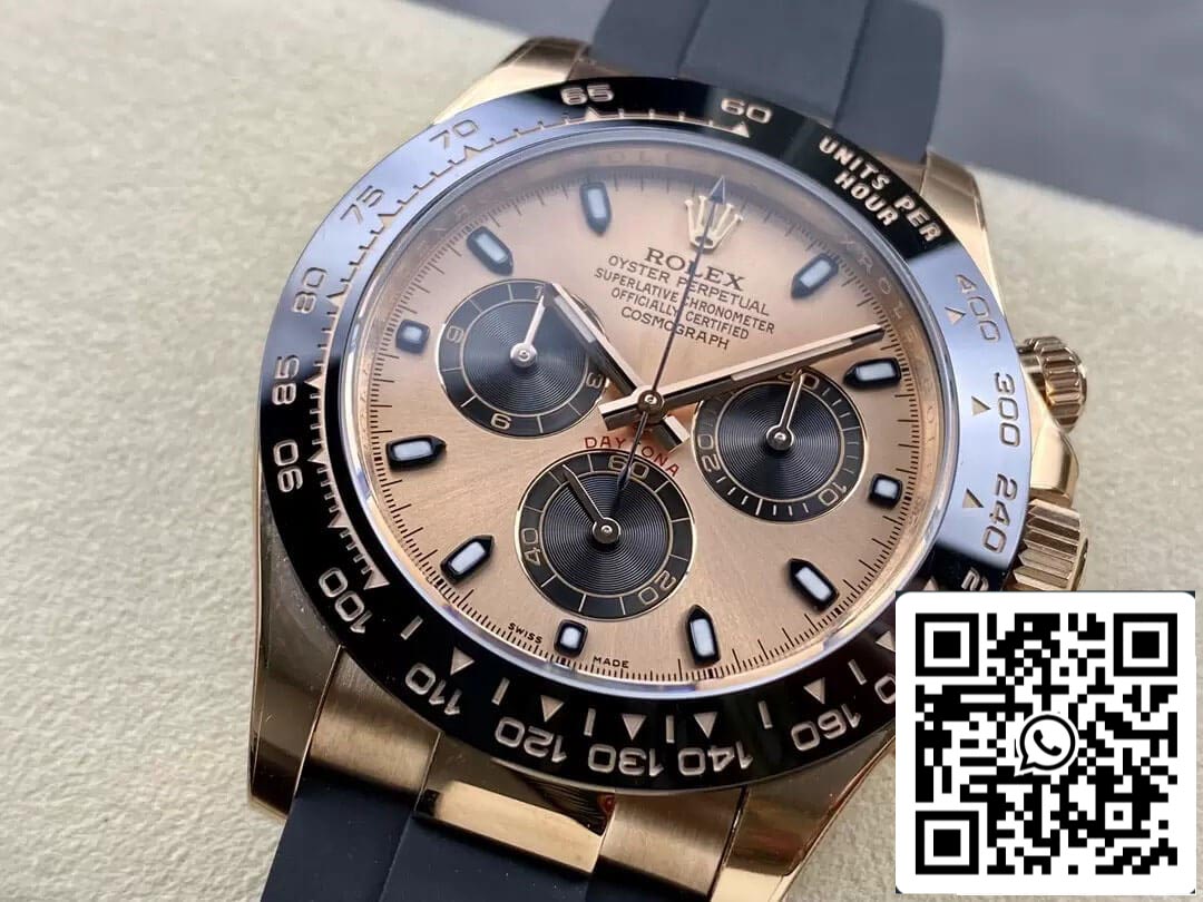 Rolex Cosmograph Daytona M116515LN-0018 1:1 Meilleure édition Clean Factory Lunette en céramique