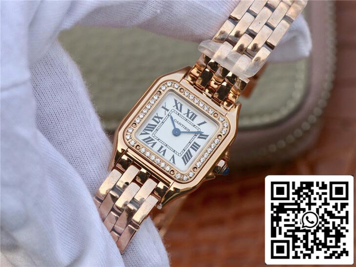 Panthère De Cartier WJPN0008 1:1 Meilleure édition 8848 Cadran blanc d'usine