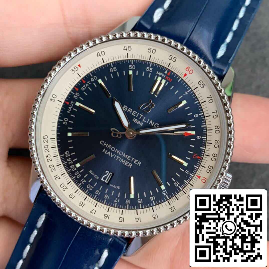 Breitling Navitimer 1 A17326211C1P3 1:1 Best Edition V7 Factory Blue Dial