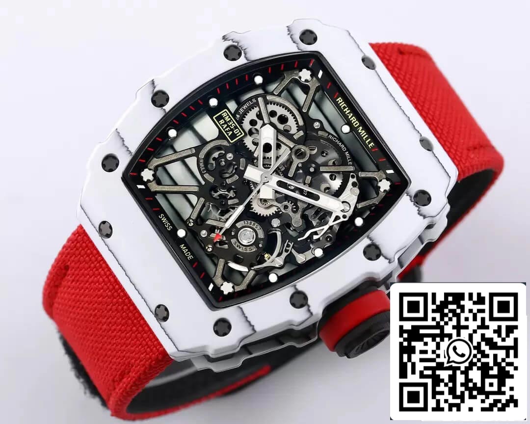 Richard Mille RM35-01 1:1 Best Edition BBR Factory Carbon Fiber Case