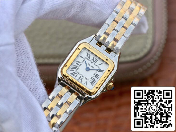 Panthere De Cartier W2PN0006 1:1 Best Edition 8848 Factory White Dial