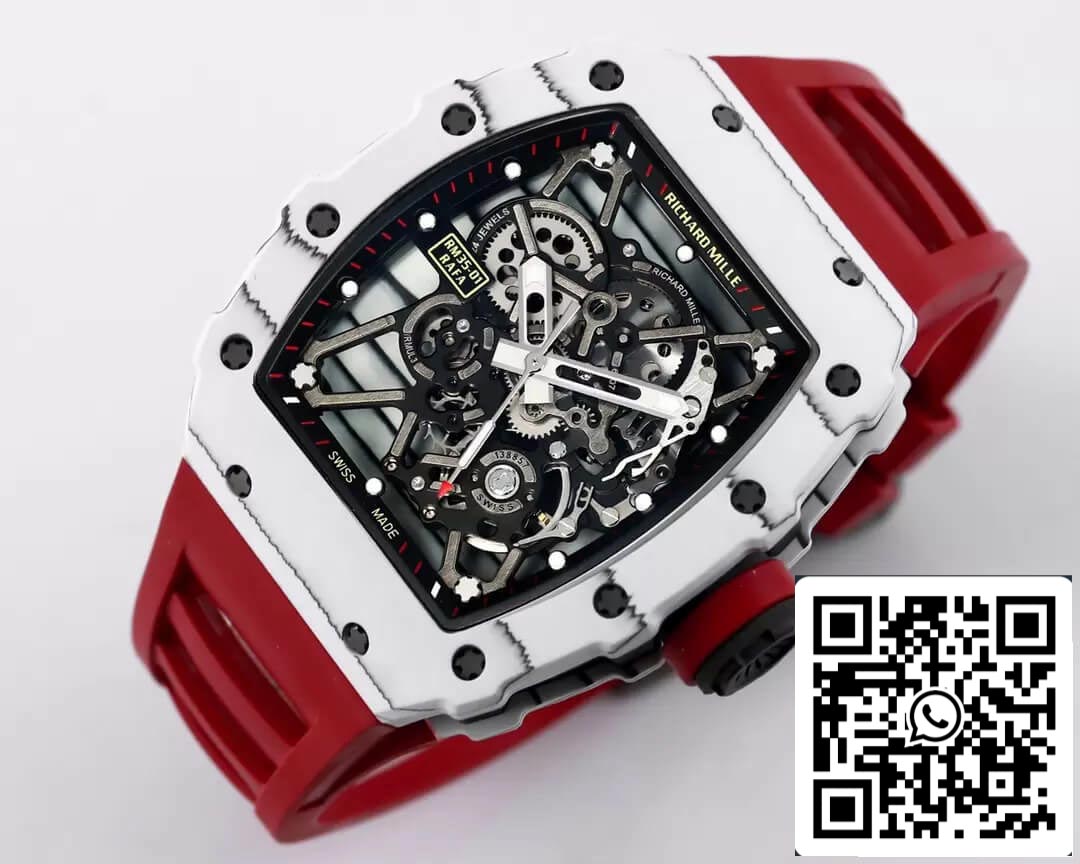 Richard Mille RM35-01 1:1 Best Edition BBR Factory Red Strap