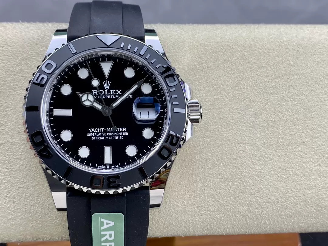 Rolex Yacht-Master 42 Cadran Noir M226659-0003 1:1 Meilleure Édition AR Version Contrepoids d'Usine