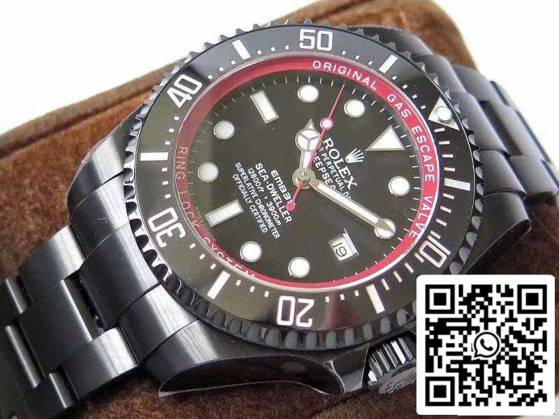 Rolex Sea-Dweller 116660 VR Factory 1:1 Meilleure édition suisse ETA2836 Cadran noir