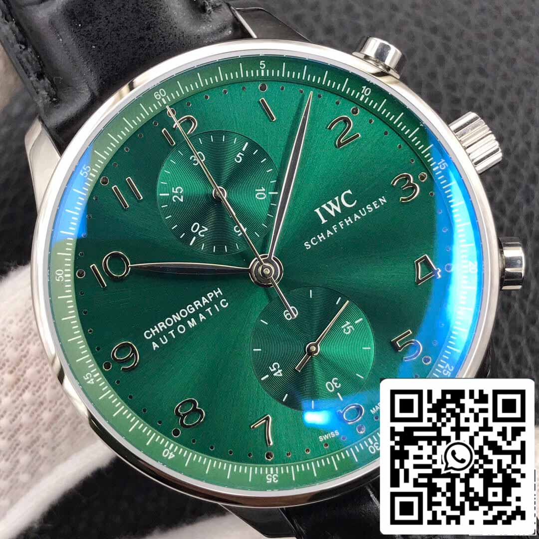 IWC Portugieser IW371615 1:1 Best Edition ZF Factory Green Dial