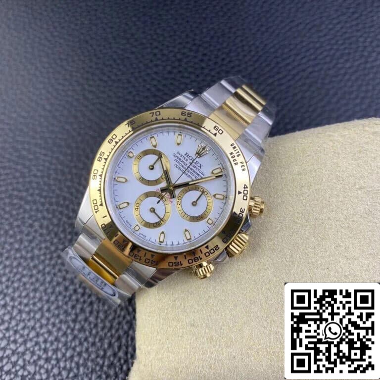 Rolex Cosmograph Daytona M116503-0001 1:1 Meilleure édition Clean Factory Cadran blanc