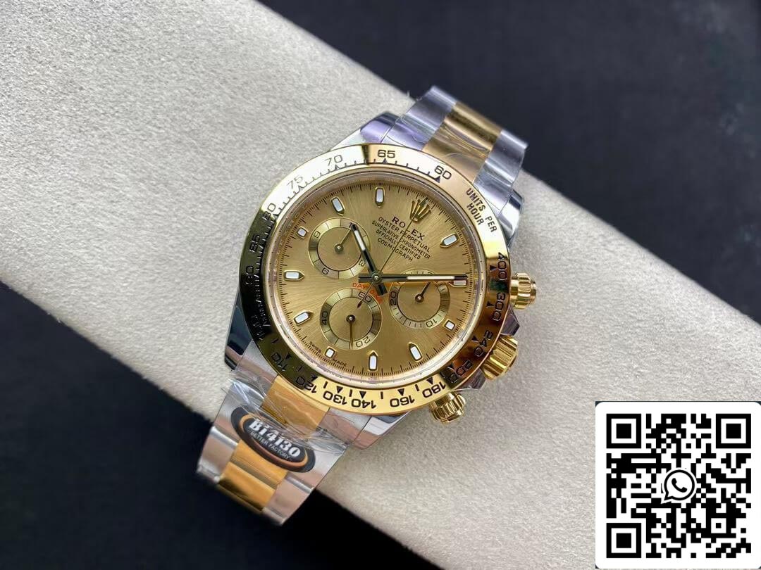 Rolex Daytona M116503-0003 1:1 Meilleure édition BT Factory Cadran doré