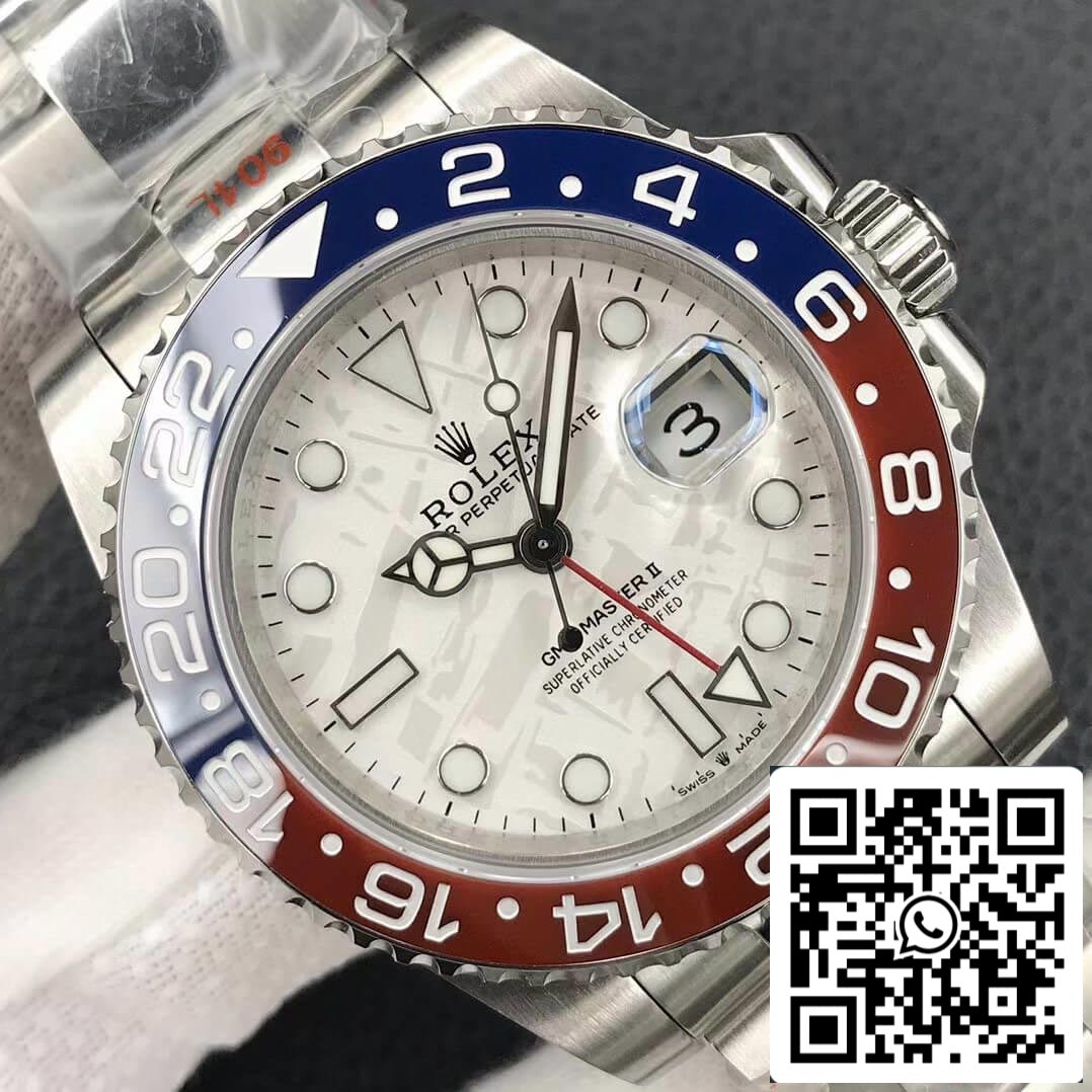 Rolex GMT Master II 126719BLRO-0002 1:1 Meilleure édition GM Factory Or blanc