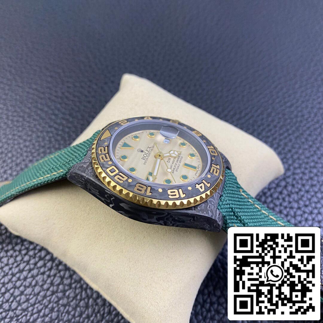 Rolex GMT-MASTER II Diw 1:1 Best Edition Green Fabric Strap