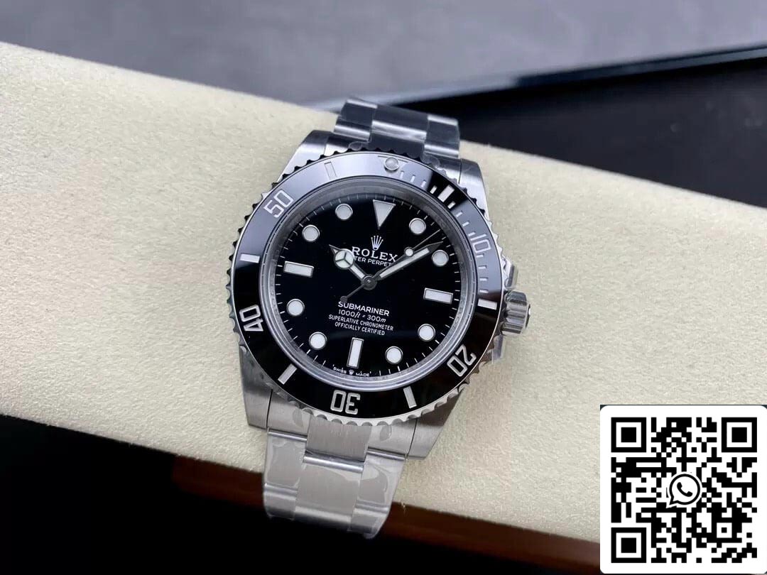 Rolex Submariner 114060-97200 sans date mouvement 3135 1:1 meilleure édition VS lunette noire d'usine