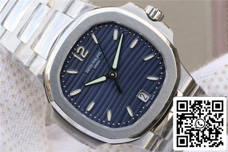 Patek Philippe Nautilus 7118/1A-001 1:1 Best Edition PF Factory Blue Dial