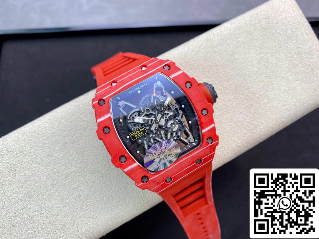 Richard Mille RM035-02 1:1 Best Edition RM Factory Red Case