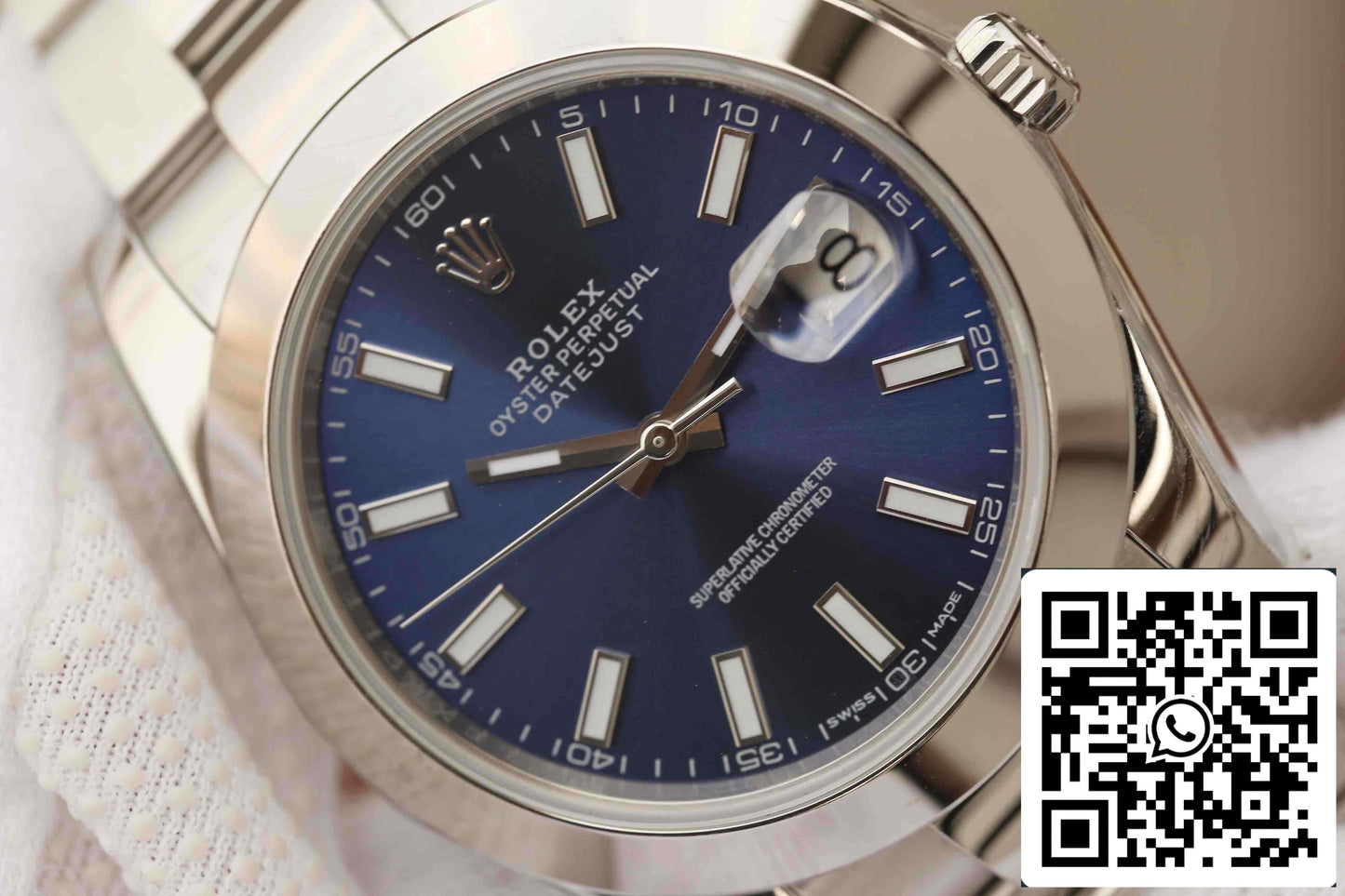 Rolex Datejust M126300-0001 1:1 Meilleure édition EW Factory Cadran bleu