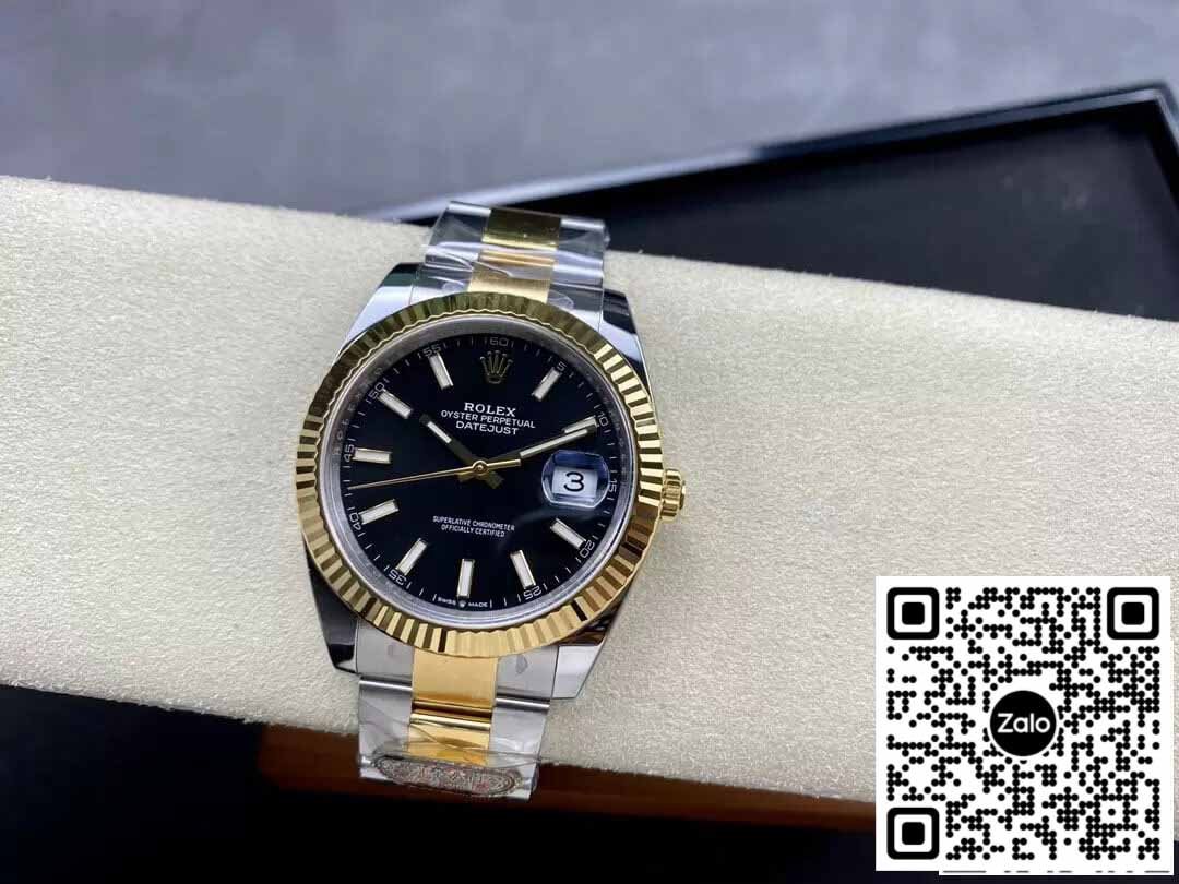 Rolex Datejust 41MM M126333-0013 1:1 Best Edition Clean Factory Black Dial