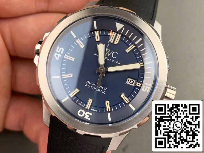 IWC Aquatimer IW329005 1:1 Best Edition V6 Factory Blue Dial Swiss ETA9015