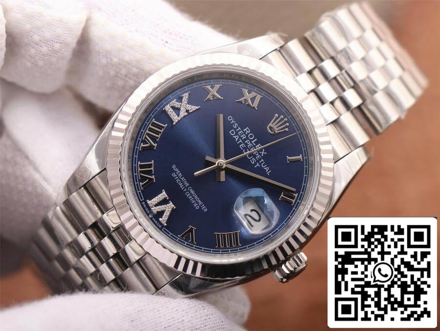 Rolex Datejust 126234 1:1 Best Edition EW Factory Blue Dial