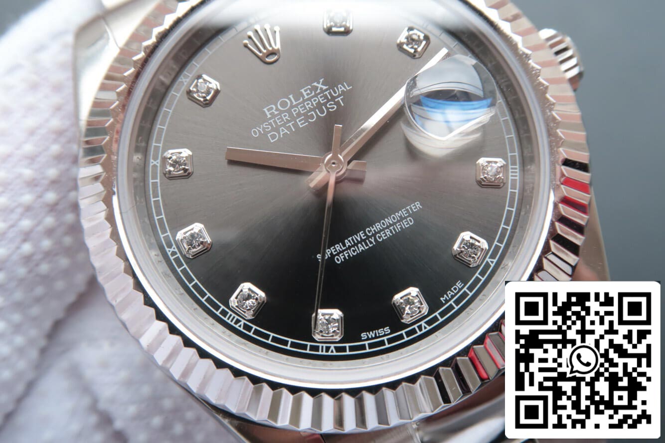 Rolex Datejust M126334-0005 1:1 Best Edition EW Factory Diamond-Studded Dial