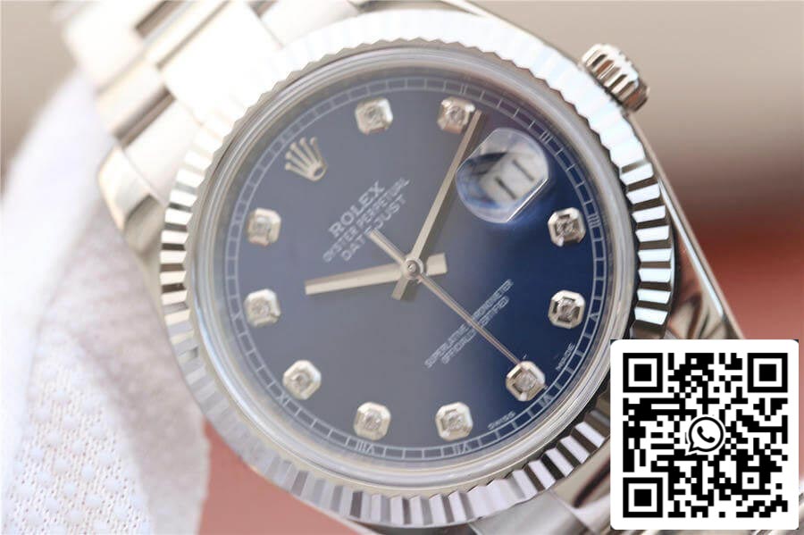 Rolex Datejust M126334-0015 1:1 Meilleure édition EW Factory Cadran bleu