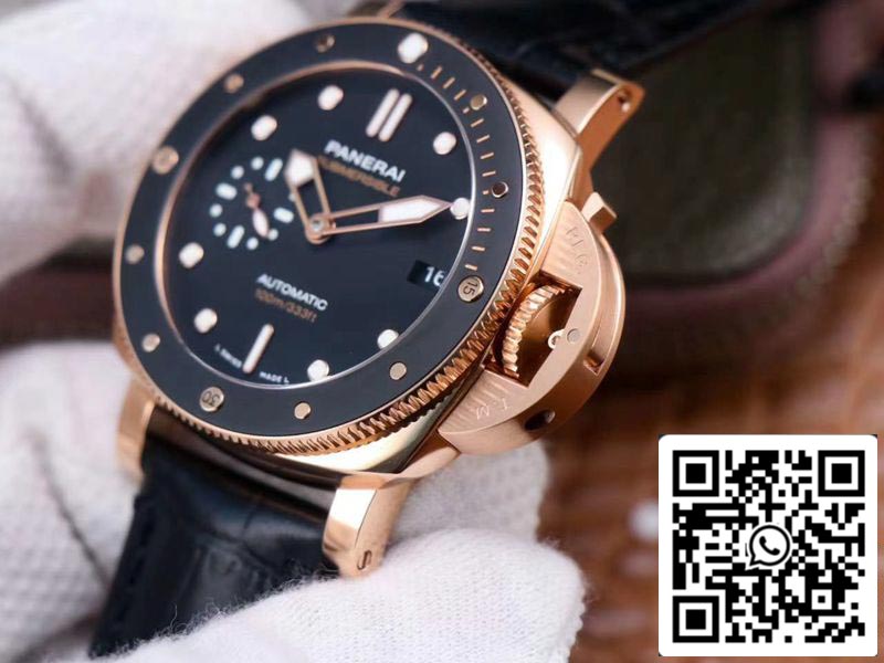 Panerai Submersible PAM00974 1:1 Best Edition VS Factory Rose Gold Swiss Movement