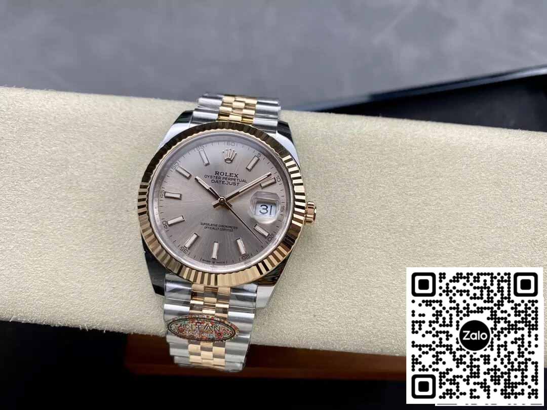 Rolex Datejust 41MM M126331-0010 1:1 Best Edition Clean Factory Rose Gold