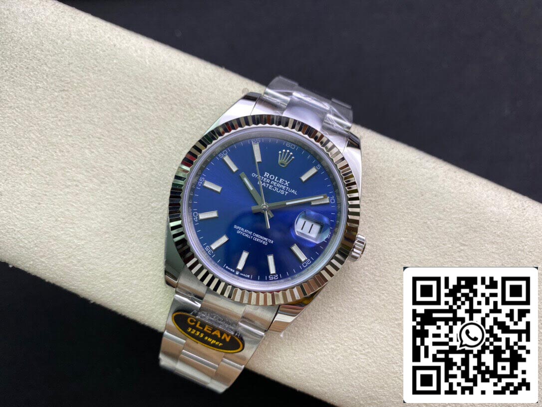 Rolex Datejust M126334-0001 1:1 Best Edition Clean Factory Blaues Zifferblatt