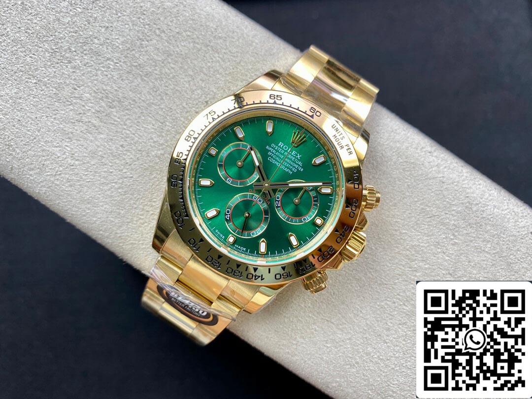 Rolex Daytona M116508-0013 1:1 Meilleure édition BT Factory Cadran vert