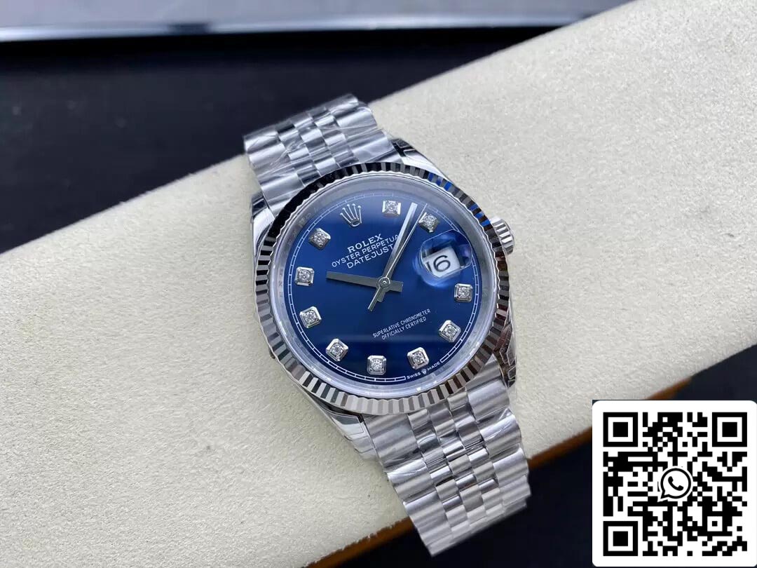 Rolex Datejust M126234-0037 36MM 1:1 Meilleure édition VS Cadran diamant d'usine