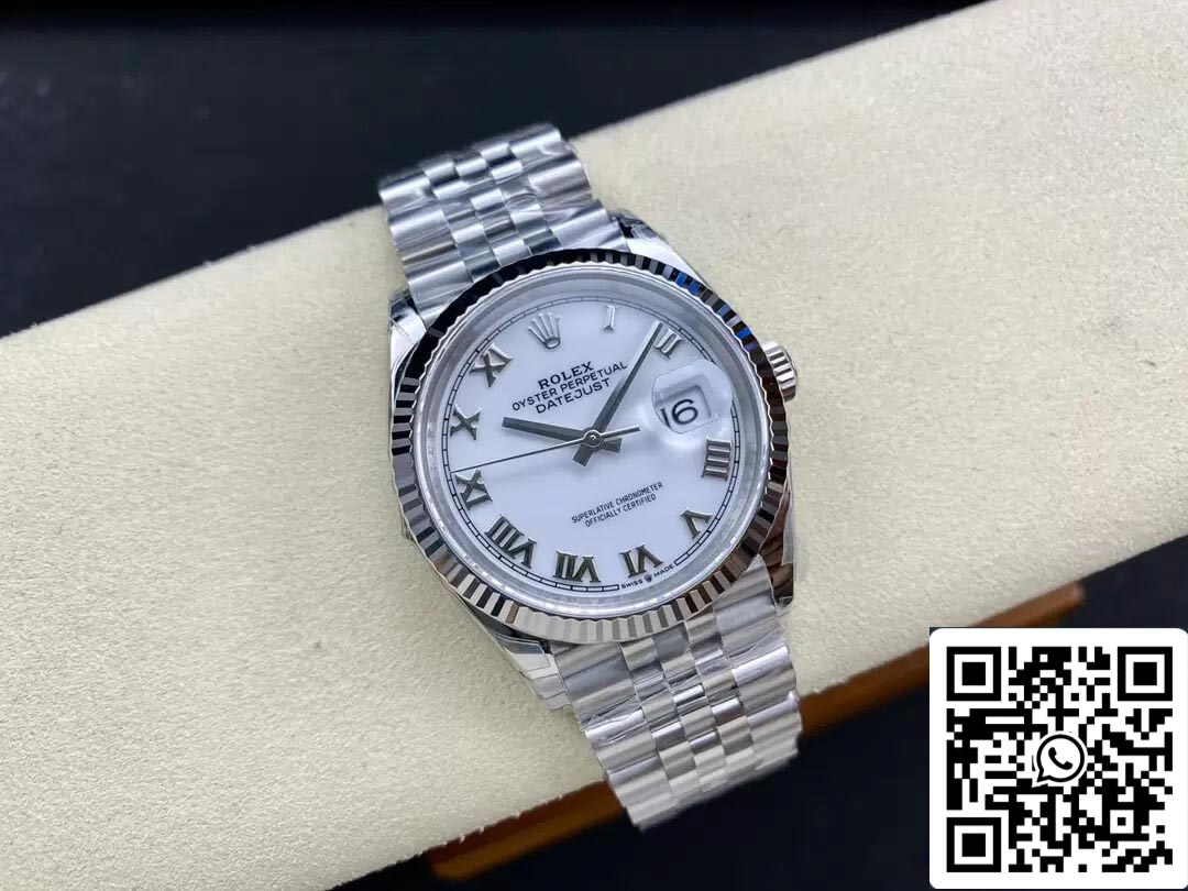 Rolex Datejust M126234-0025 36MM 1:1 Meilleure édition VS Factory Acier inoxydable