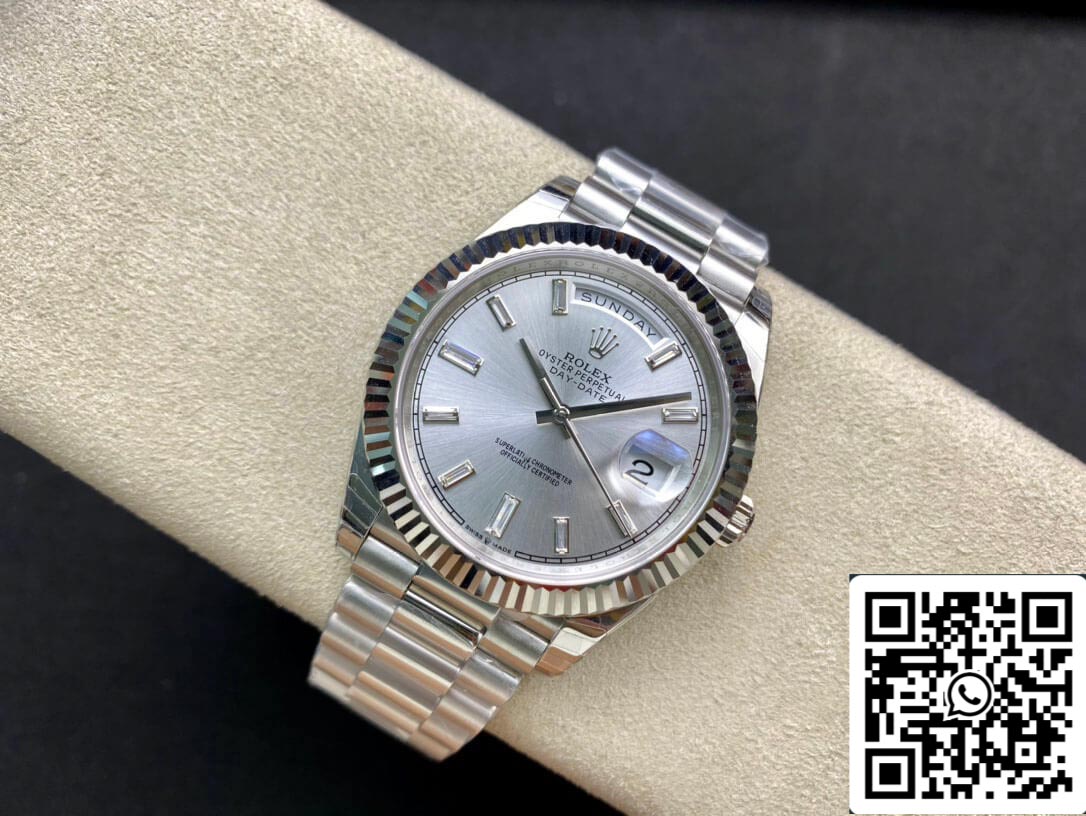 Rolex Day Date M228239-0003 1:1 Best Edition EW Factory White Gold