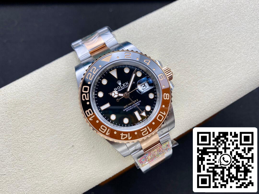 Rolex GMT Master II M126711chnr-0002 1:1 Best Edition Clean Factory Black Dial