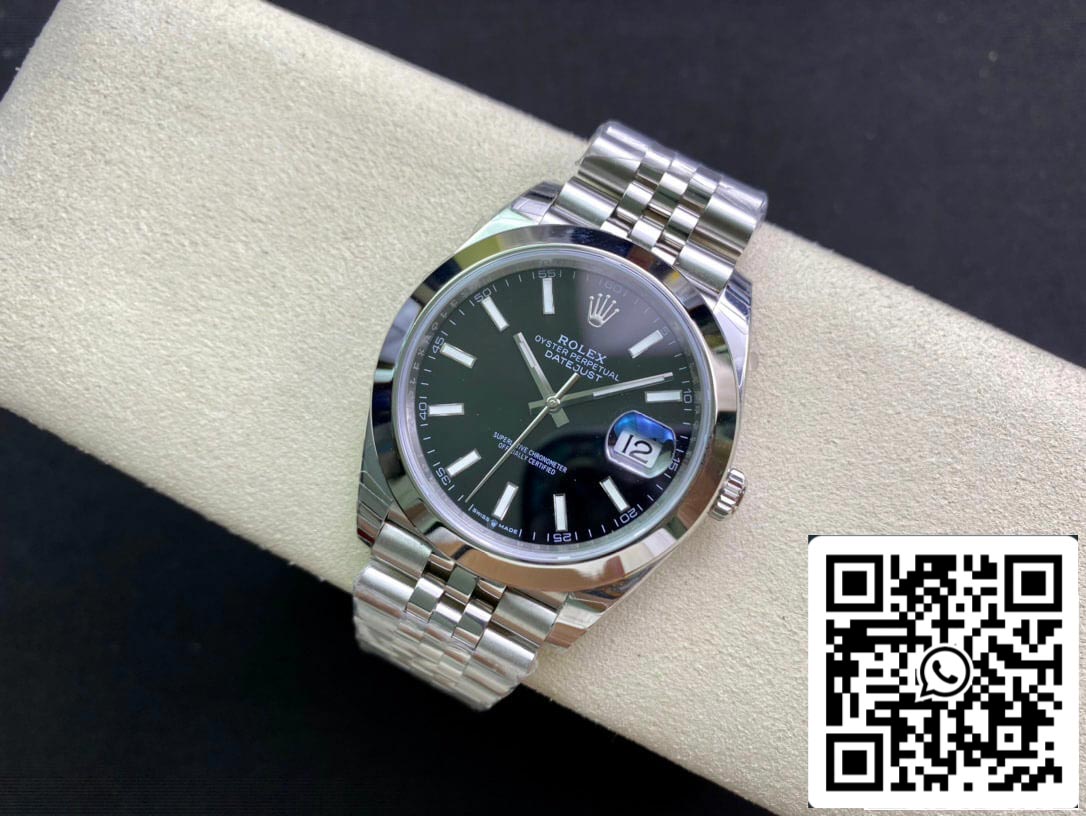 Rolex Datejust M126300-0012 1:1 Best Edition EW Factory Black Dial